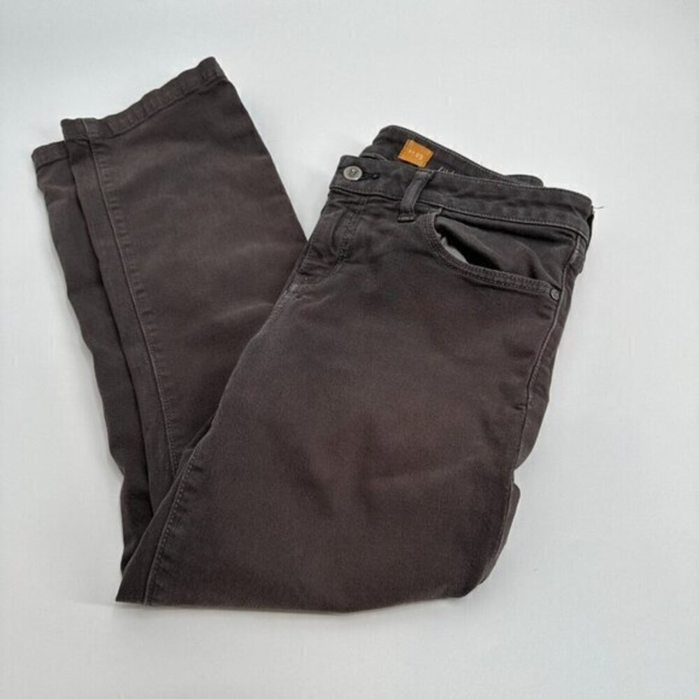 Pilcro and the Letterpress Womens Jeans 29 Stet Fit Gray Casual Pockets Stretchy